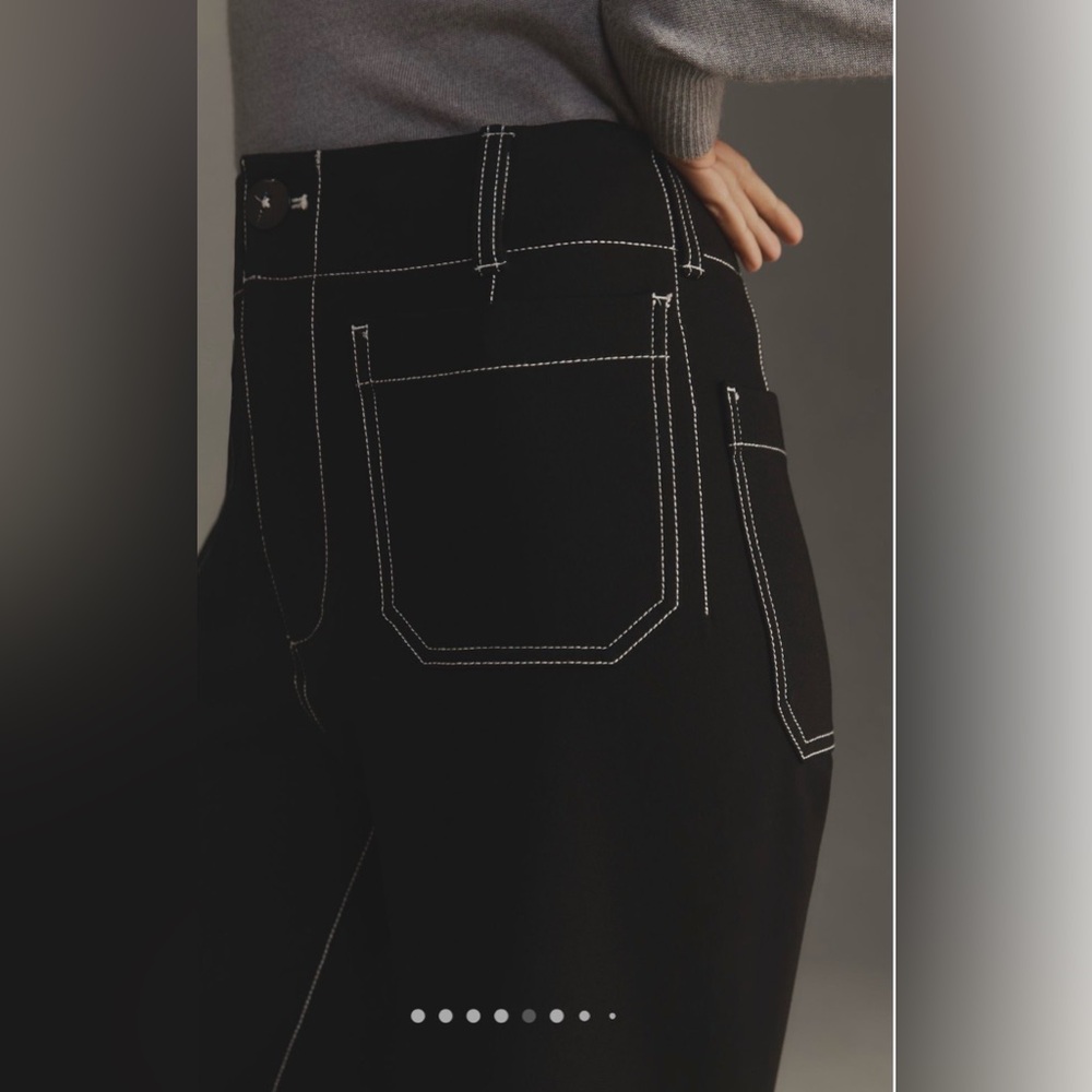 Anthropologie Collette Maeve Black High Rise Jeans. NWT!